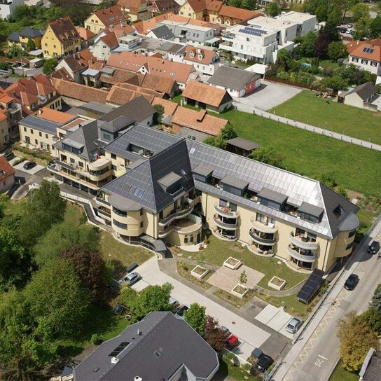Gleisdorf - Passivhaus-Wohnanlage Rathausgasse, Foto: Bmstr. Leitner Planung & Bauaufsicht Gleisdorf - Passivhaus-Wohnanlage Rathausgasse, Foto: Bmstr. Leitner Planung & Bauaufsicht