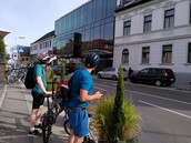 passathon-Leuchttürme mit dem Fahrrad entdecken: Bürgerzentrum in Böheimkirchen. Foto: passathon passathon-Leuchttürme mit dem Fahrrad entdecken: Bürgerzentrum in Böheimkirchen. Foto: passathon