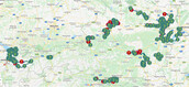 passathon 2021 Österreich-Karte, Foto: Google / passathon passathon 2021 Österreich-Karte, Foto: Google / passathon