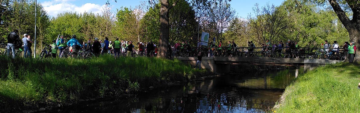 Rad Demo Wiener Neustadt, Foto: passathon Rad Demo Wiener Neustadt, Foto: passathon