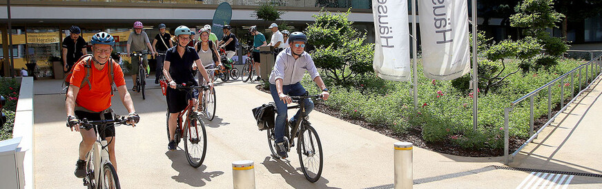 Start der passathon Tour mit Klimastadtrat Jürgen Czernohorszky, Foto: © PID/Votava Start der passathon Tour mit Klimastadtrat Jürgen Czernohorszky, Foto: © PID/Votava