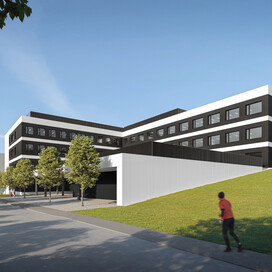 IST-Austria Lab 6 - Laborgebäude für Life Science und Seminarzentrum, Klosterneuburg Foto: DIN A4 Architektur