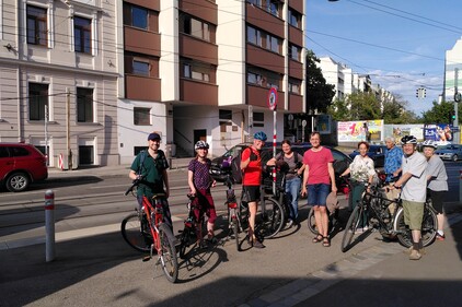 Gruppentour zum Thema Bauteilaktivierung im Westen Wiens, Credits: passathon