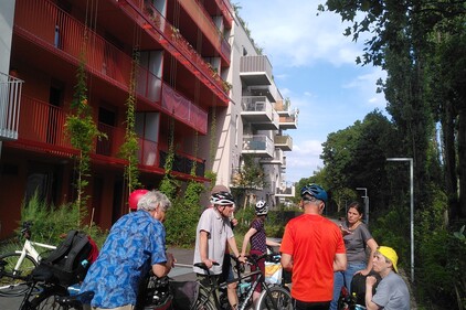 Gruppentour zum Thema Bauteilaktivierung im Westen Wiens, Credits: passathon