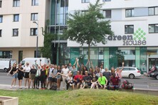 Die internationalen Studierenden fühlen sich sehr wohl in den Passivhaus-Wohnheimen; Credits: OeAD housing Die internationalen Studierenden fühlen sich sehr wohl in den Passivhaus-Wohnheimen; Credits: OeAD housing