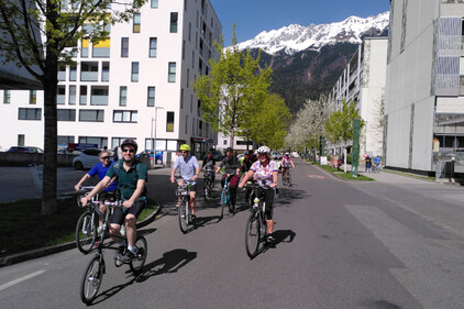 passathon vor Lodenareal und O3-Dorf, Credits: passathon