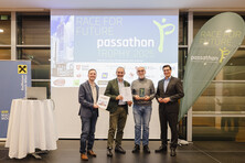 Anton Draskovits aus dem Burgenland sicherte sich den dritten Platz. Gemeinsam mit Markus Lang, Josef Plank und Robert Pichler v.l.n.r. Fotocredits: Luiza Puiu