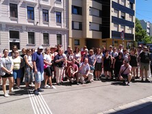 150 VertreterInnen der Stadtverwaltung von Brno in Wien auf Best-Practice Besichtigungstour. Fotocredits: LANG consulting